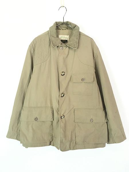 古着 60s LL Bean 襟コーデュロイ コットンサテン ハンティング シューティング ジャケット 42の通販は 17,600円