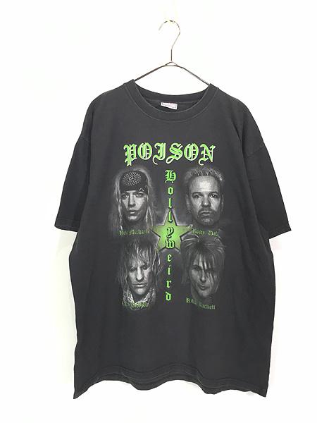 古着 00s Poison 「Hollyweird」 ツアー ヘヴィ メタル ロック バンド Tシャツ XLの通販は 7,150円