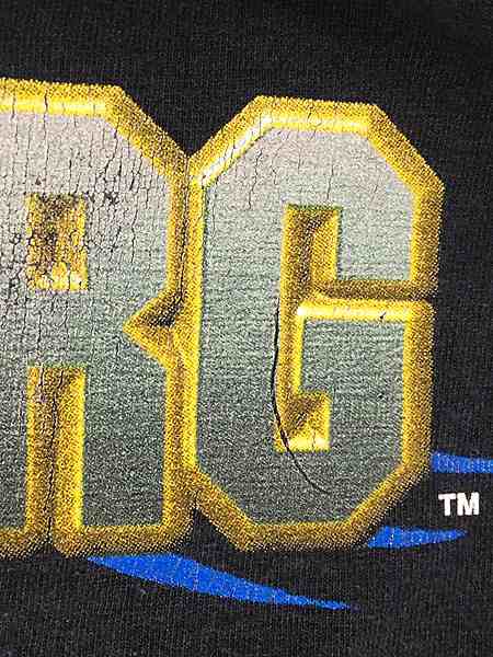 古着 90s WCW Bill Goldberg ゴールドバーグ フォト プロレス 格闘技 Tシャツ L