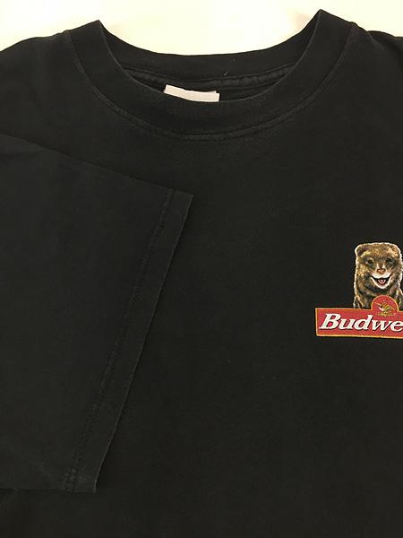 Budweiser Tシャツ カメレオン フェレット 激レア】00s Budweiser バドワイザー カメレオン Tシャツ XL