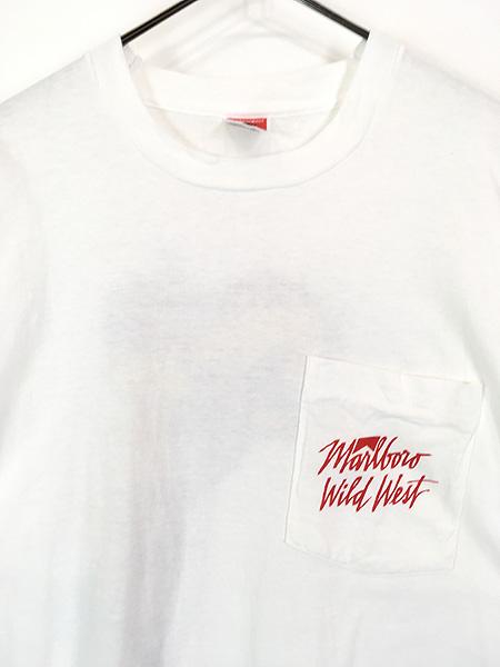 古着 90s USA製 Marlboro マルボロ カウボーイ ビビッド アート