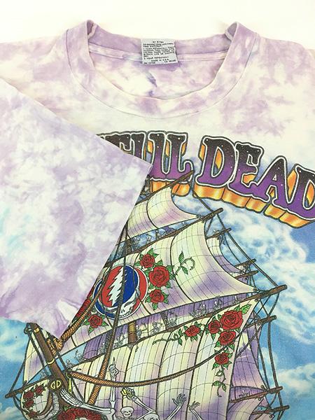 古着 90s USA製 Grateful Dead 「GD RACING」 レーシング スカル
