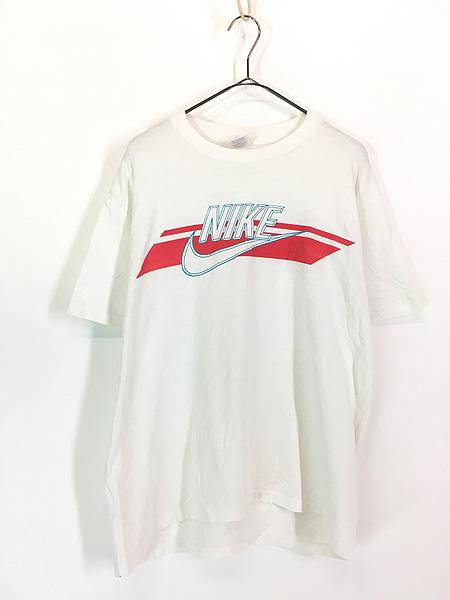 古着 90s USA製 NIKE BIG ロゴ プリント Tシャツ XL 古着の通販は 5,742円