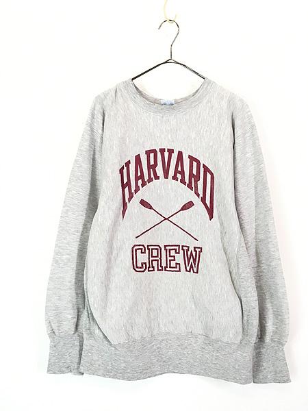 美品レアカラー90s USA製 HARVARD リブラインリバースウィーブ M 90s USA製 Championチャンピオン HARVARD リバースウィーブ