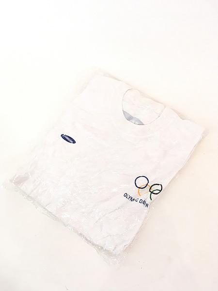 古着 袋入 Deadstock!! 00s SAMSUNG 「Olympic Day Run 2003」 スマートフォン テクノロジー Tシャツ XL位