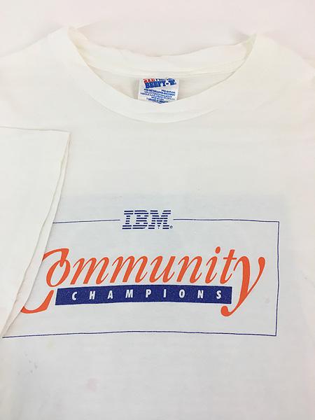 古着 90s USA製 IBM Champions Community 「Worldwide Olympic Sponsor