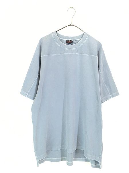 古着 90s USA製 Gramicci 無地 ソリッド リブ×カノコ オーバーダイ Tシャツ XL 古着の通販は 6,600円