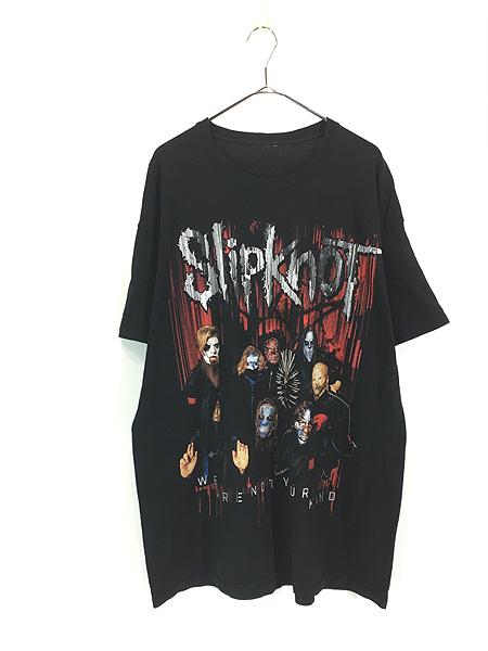 古着 10s Slipknot 「We Are Not Your Kind」 ツアー 覆面 ヘヴィ メタル ハードコア バンド Tシャツ XL位の通販は 6,622円