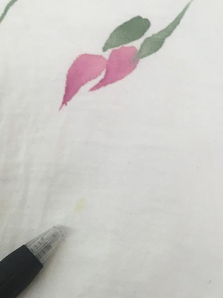 レディース 古着 90s 花 フラワー 水彩画風 ハンド アート ペイント Tシャツ L位 古着
