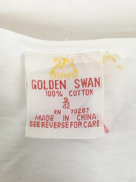 レディース 古着 90s 花 フラワー 水彩画風 ハンド アート ペイント Tシャツ L位 古着