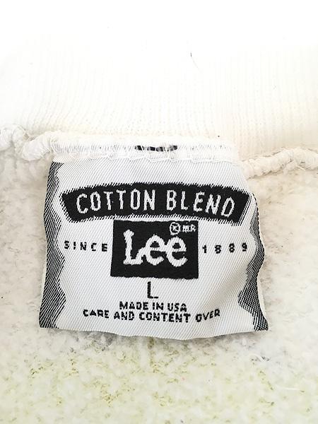 レディース 古着 90s USA製 Lee 猫 セイヨウヒイラギ  ハンド ペイント スウェット トレーナー L 古着 レディース 古着 90s USA製 Lee 猫 セイヨウヒイラギ ハンド