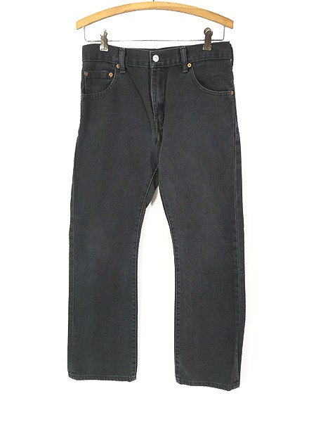 レディース 古着 00s Levi's 517-0260 サルファ ブラック デニム ブーツカット パンツ ジーンズ W30 L29.5 古着の通販は