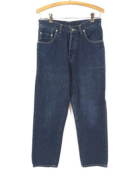 レディース 古着 90s USA製 RRL Ralph Lauren 「501 66 後期」 タイプ 赤耳 濃紺 インディゴ デニム パンツ ジーンズ W30 L28 古着