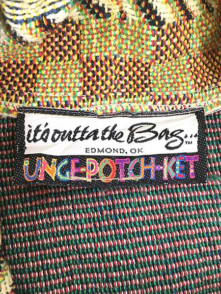 レディース 古着 90s it's outta the Bag Unge-Potch-Ket ボタニカル
