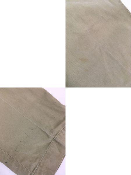 レディース 古着 70s 米軍 US ARMY 「Type-1 Class-1」 ミリタリー 8.2oz コットン チノ パンツ チノパン スリム W27 L30 古着