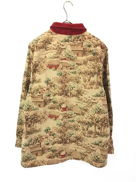 レディース 古着 90s LAUREN Ralph Lauren 襟 コーデュロイ