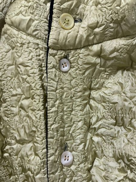 レディース 古着 90s UBU スクエア シャーリング デザイン 中綿