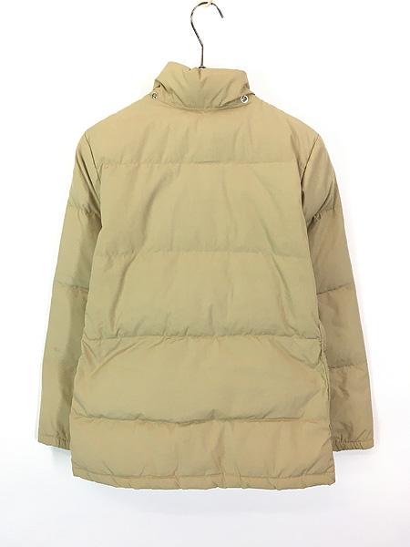 レディース 古着 80s USA製 TNF The North Face 茶タグ コットンクロス ダウン ジャケット S 古着