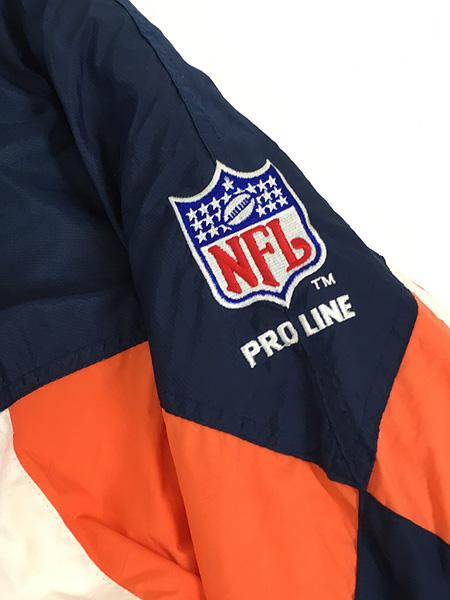 古着 90s STARTER NFL Chicago Bears ベアーズ ハーフジップ パデット