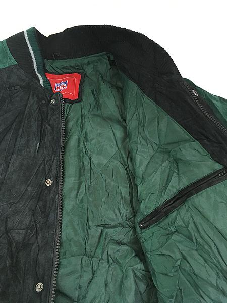 NFL ニューヨークジェッツ　スタジャン　レザー NFL ニューヨークジェッツ スタジャン レザー 2025年最新】jets