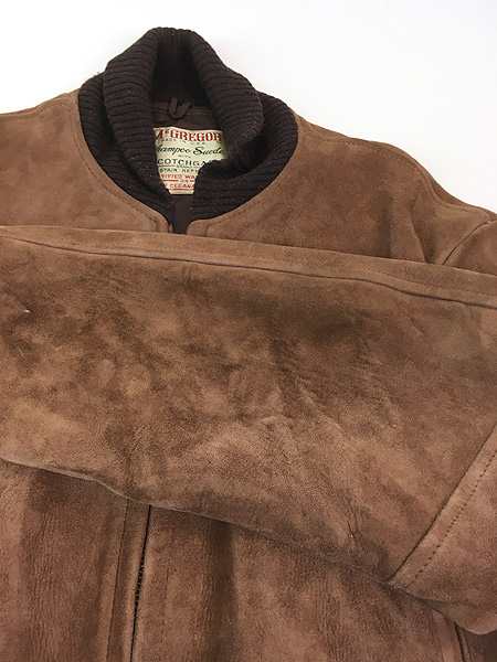 古着 60s USA製 McGREGOR 「Shampoo Suede With Scotchgard」 本革 スエード レザー スポーツ ジャケット  38の通販はau PAY マーケット - 古着屋ドラセナ | au PAY マーケット－通販サイト