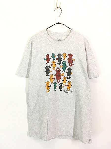 古着 10s BRONZE 56K スケート ボルト ハードウエア ポップアート Tシャツ XL位の通販は