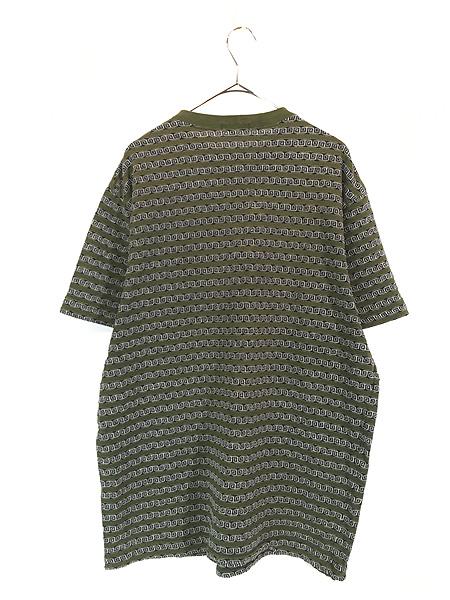 古着 80s STUSSY 最初期 黒タグ 100%コットン ジャガード