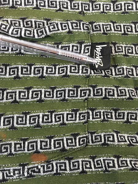 Stussy ウエストポーチ ジャガード　花柄　y2k 古着　サブカル Stussy ウエストポーチ ジャガード 花柄 y2k 古着 サブカル