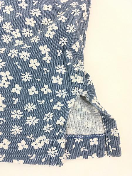 古着 Polo Ralph Lauren 花 総柄 カノコ ポロシャツ XXL 古着の通販は