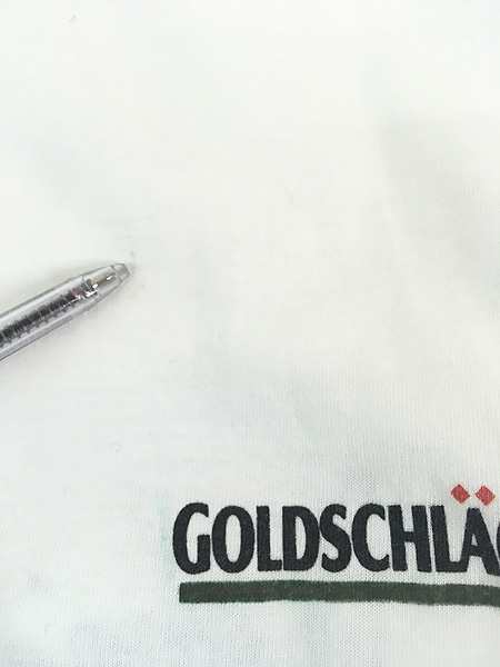 古着 90s Goldschlager ゴールドシュレーガー リキュール 企業 フォト Tシャツ XL 古着の通販は