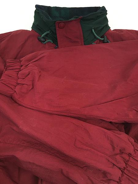 古着 90s TOMMY HILFIGER フラッグ パッチ フリース ライナー 2way