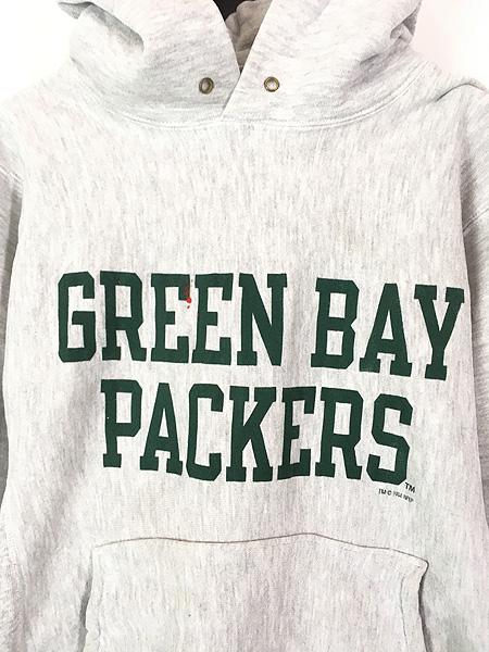 古着 90s Champion Reverse Weave NFL Green Bay Packers パッカーズ リバース スウェット パーカー M 古着 古着 90s Champion Reverse Weave NFL Green Bay Packers パッカーズ