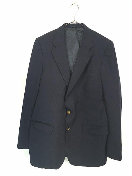 BURBERRYS紺ブレ 金ボタン テーラードジャケット　EC-133 極美品バーバリー 紺ブレ ブレザー 金ボタン テーラードジャケット