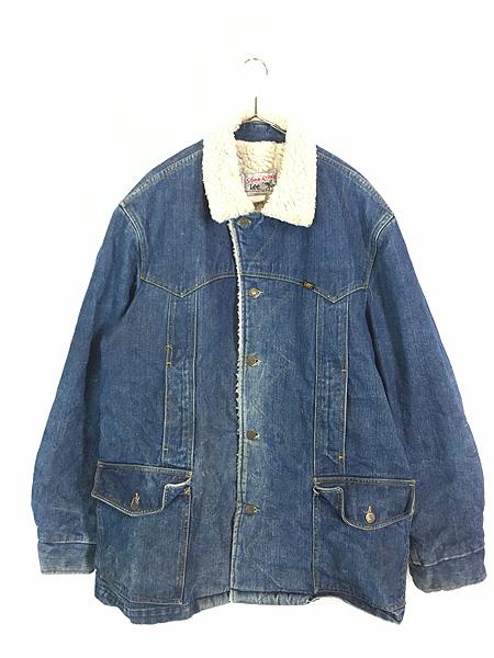 濃紺] USA製 80's LEE STORM RIDER