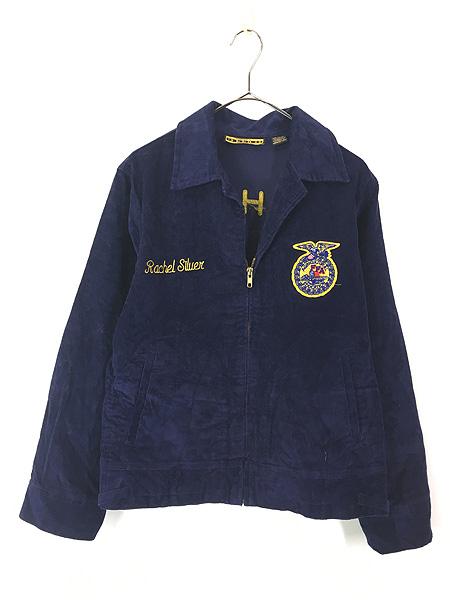 古着 00s- 「OHIO」 豪華 チェーン 太畝 コーデュロイ FFA ファーマーズ ジャケット 36の通販は