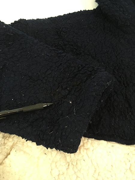 古着 90s TOMMY JEANS フラッグ パターン ボア フリース ジャケット