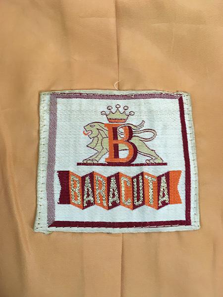 古着 70s BARACUTA スナップボタン 本革 スエード レザー シャツ ジャケット 42の通販は