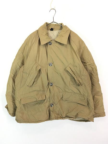古着 60-70 LL Bean 60/40クロス グース ダウン ジャケット レア!! 襟コーデュロイなし XL 美品!! 古着 60-70 LL Bean 60/40クロス グース ダウン ジャケット レア!! 襟