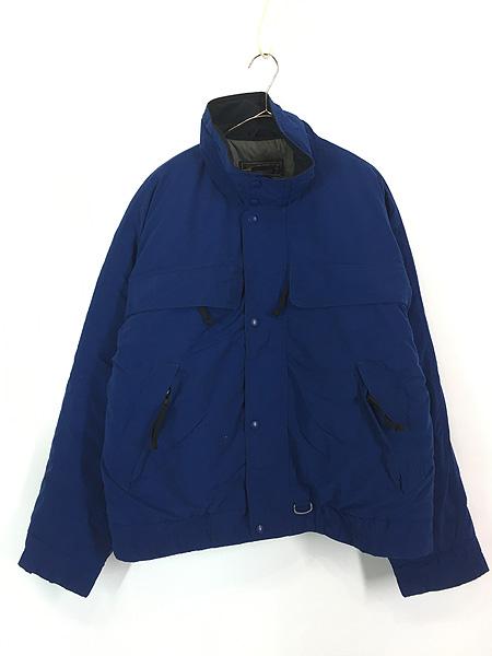 古着 80s Eddie Bauer 名作 Dカン チンスト 比翼 グース ダウン ジャケット ブルゾン Mの通販は