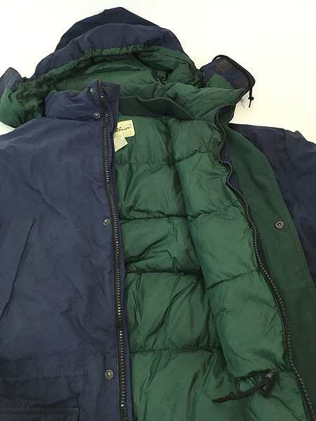 古着 90s Eddie Bauer 「Ridge Line」 2way GORE-TEX グース ダウン ゴア ジャケット パーカー Lの通販は