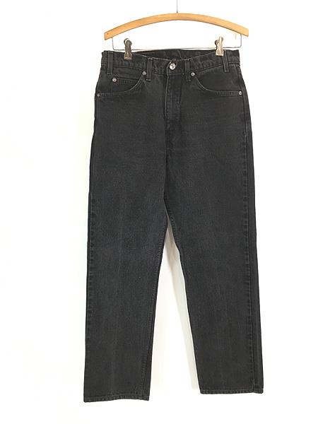 古着 90s Levi's 505-4159 サルファ スーパー ブラック デニム
