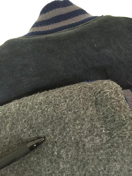 古着 80s USA製 Champion コーデュロイ×フリース パデット スタジャン