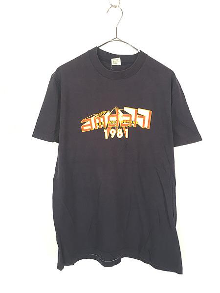 古着 80s USA製 amdahl アムダール コンピューター 電子機器 企業 Tシャツ L 古着の通販は