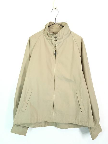 古着 70s USA製 London Fog 一枚袖 ハリントン スウィングトップ ドリズラー ジャケット ベージュ 44L