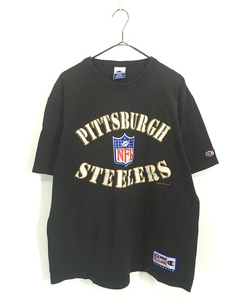 古着 90s USA製 Champion NFL Pittsburgh Steelers スティーラーズ Tシャツ L 古着の通販は 5,082円