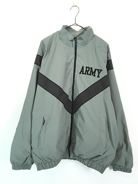 古着 00s 米軍 US ARMY PFU ミリタリー トレーニング リフレクター ジャケット L-Lの通販は