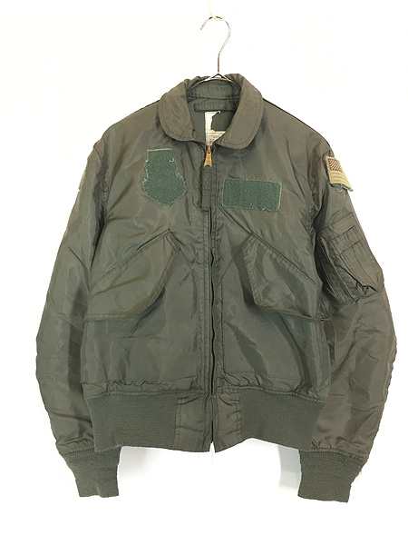 古着 80s- 米軍 USAF CWU 36/P ミリタリー サマー フライト ジャケット アラミド素材 S位