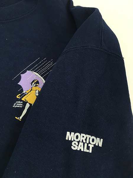 古着 90s MORTON SALT 「SALT GIRL」 NIRVANA JAWBREAKER 企業 バンド スウェット トレーナー XL｜au  PAY マーケット