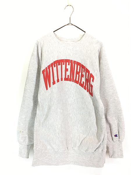 古着 90s USA製 Champion Reverse Weave 「WITTENBERG」 リバース スウェット XL 古着の通販は 15,400円