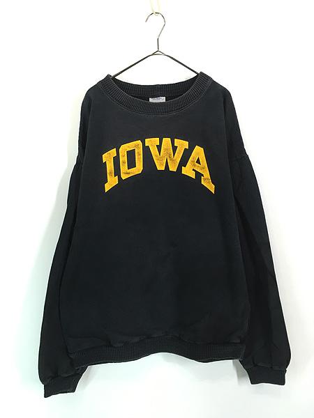 古着 90s GREAT RIVERS 「IOWA」 カレッジ ポケット付 プルオーバー コットンツイル ジャケット XL 古着の通販は 7,700円
